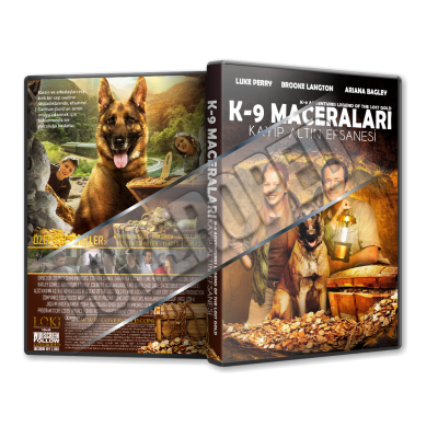 K-9 Maceraları Kayıp Altın Efsanesi - 2015 Türkçe Dvd Cover Tasarımı